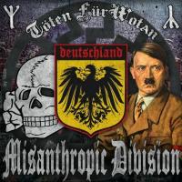 Faschistisches Layout "Töten für Wotan - Misanthropic Division"