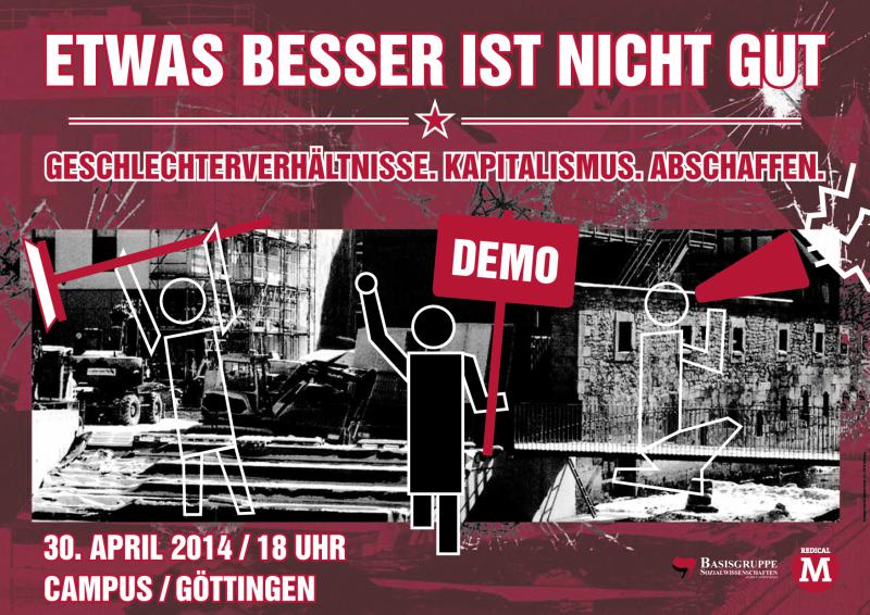 Demo 30.4. - Etwas besser ist nicht gut.