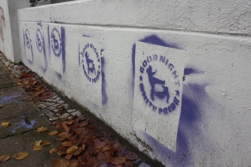 Antifa-Graffiti Magdeburg 2