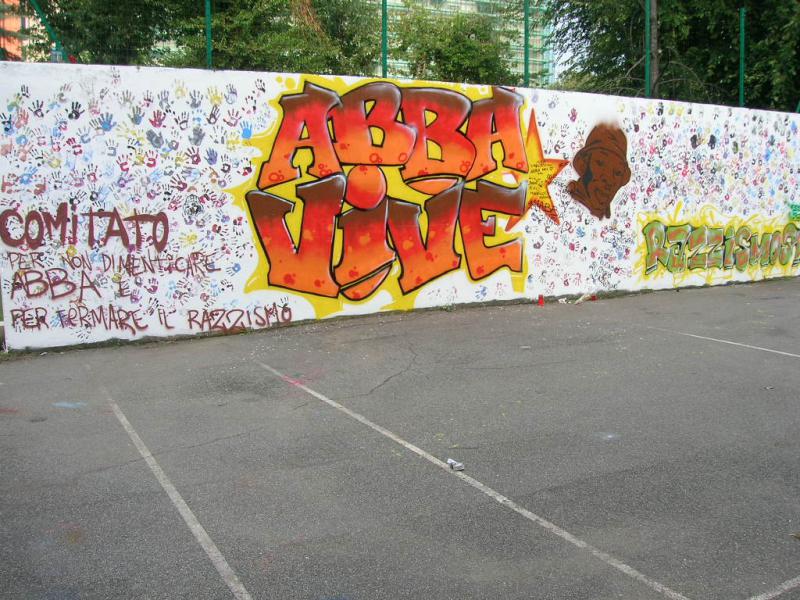 Graffiti für Abdoul Salam Guibre, aka "Abba"