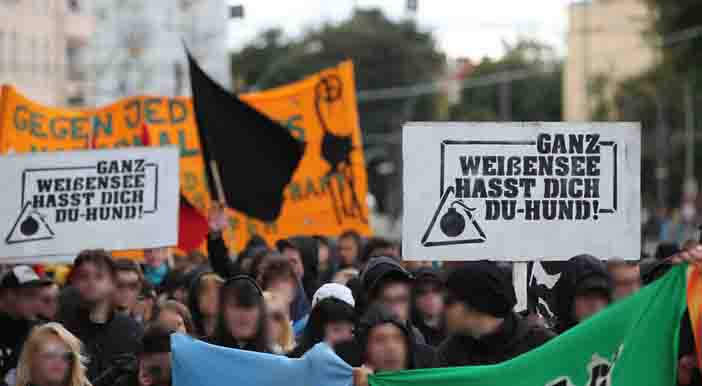 28. August 2010, Demo gegen die Freien Nationalisten Berlin-Mitte und Christian S.