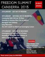 Canberra agenda