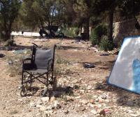 Eviction of the No Border Camp on Lesvos