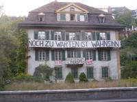 Besetztes Haus in Biel-Bienne