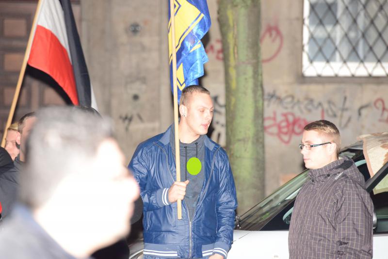 "Golden Dawn" Neo-Faschist aus Dortmund mit Christoph Drewer ( NWDO / "Die Rechte" )