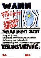Ingrid Strobl - Plakat