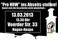 "Pro NRW" ins Abseits stellen!