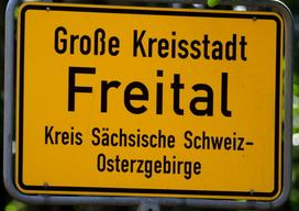 Freital Schild