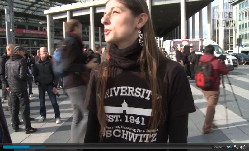 T-Shirt "University Auschwitz" 