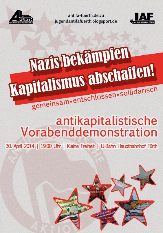 Flyer zur Demo 2014