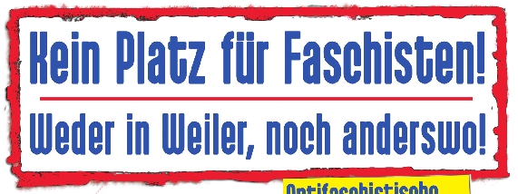 Kein Platz für Faschisten!