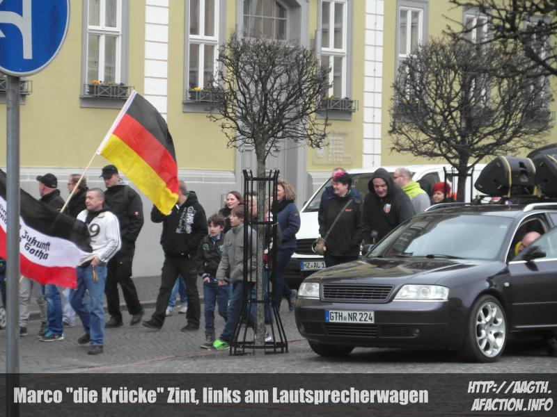 Wieder Demo in Browntown (Ohrdruf bei Gotha) 2