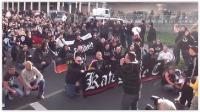  Pro NRW-Vize Roeseler peitscht Hooligans bei Köln-Demo ein