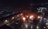 Riots in Rinkeby, Stockholm, Screenshot - 22.02.2017 - 00:39:12