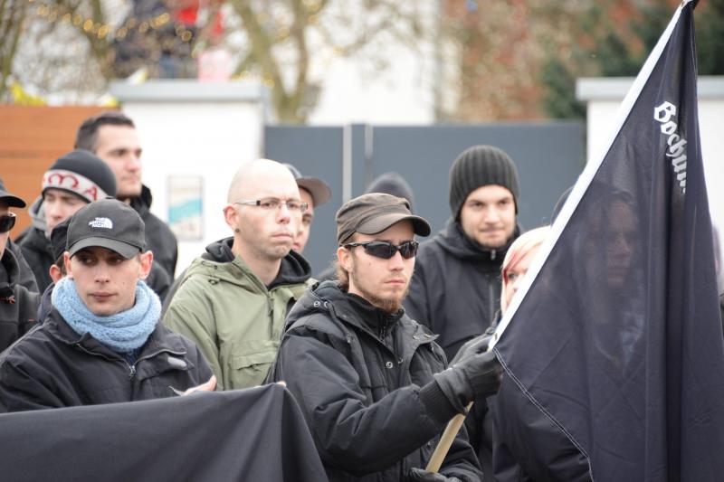 Mario Schmidt, "Autonomer" Nationalist am 24.11.2012 in Remagen 
