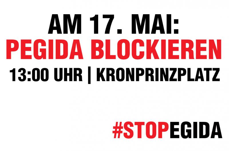 Pegida blockieren