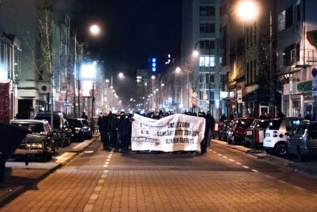 Demo gegen AZ Räumung