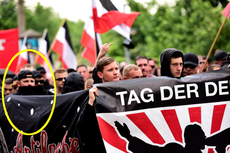 Steve Reinhold am "Tag der Deutschen Zukunft" am 04.06.2016 in Dortmund. Bildquelle: http://recherche-nord.com/gallery/img/gallery/2016.06.04/088