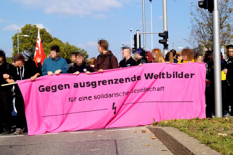 9. blockade auf der konrad-adenauer-straße am hauptstaatsarchiv