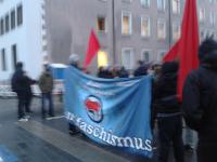 Kundgebung vor dem Jugendschöffengericht Heilbronn
