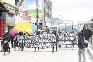 Demo against the SONA 2012 (Philippines) - 2