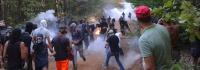 [Griechenland] Zusammenstöße mit Bullen in Skouries (Chaldiki) in Nordgriechenland
