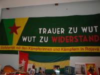 Solidarität mit den Kämpferinnen und Kämpfern in Rojava