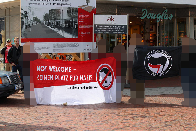 Antifaschistischer Protest 
