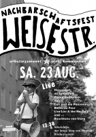Weisestraßenfest - Sa. 23. August 2014