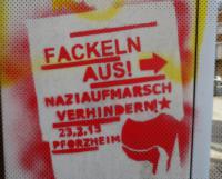 Heilbronn mobilisiert gegen Naziaufmarsch in Pforzheim 2013