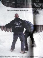 Skinheadfront Dortmund-Dorstfeld -  Überfall auf Raststätte; taz-foto