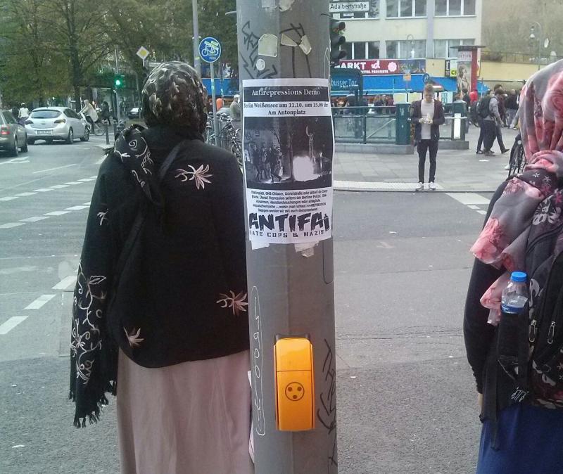 Demo gegen Repression in Weißensee - 3