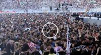 Split, 2013: Ustascha-Gruß im Publikum