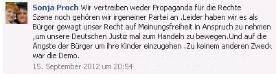 Lügen: Prochs verleugnen ihre Gesinnung