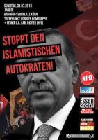 Pro NRW mobilisiert für die Erdogan Demo am Sonntag und gibt Treffpunkt bekannt