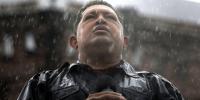 Chavez im Regen