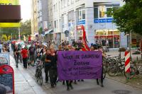Dresden: Aktion gegen die Verschärfung des Asylgesetzes