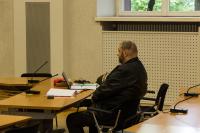 Christian Hehl auf der Anklagebank am Amtsgericht Mannheim