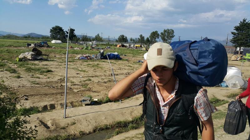 Eviction of Idomeni Camp 24