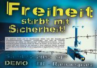 Freiheit stirbt mit Sicherheit -  III