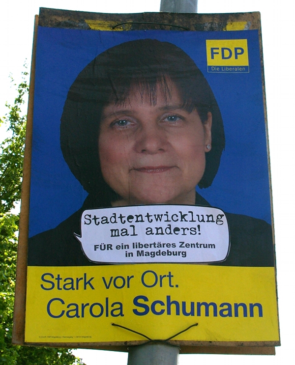 Unterstützung aus der Politik!