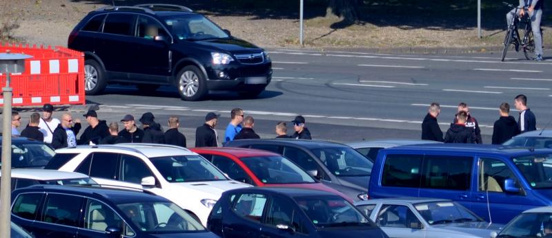 Lok-Hooligans am Völkerschlachtdenkmal 5