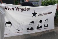 Transparent, Gedenken am 14.06.2015 in Dortmund-Brackel