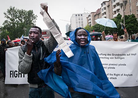 Fight Racism Now! Demo am 25. Mai in Berlin