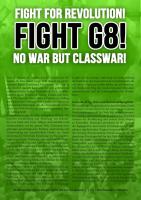 Titelseite der 3A-Broschüre zur G8-Mobilisierung