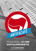Bierl im Antifa-Café