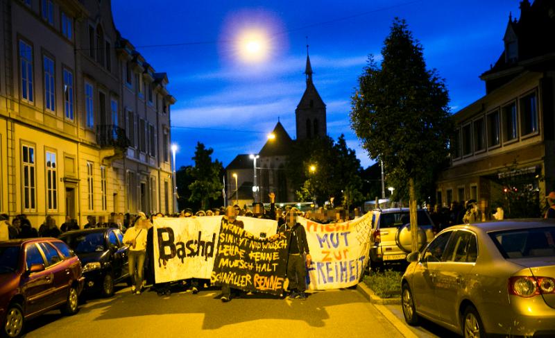 Zwei Demos gegen Repression und Polizei in Basel - 2