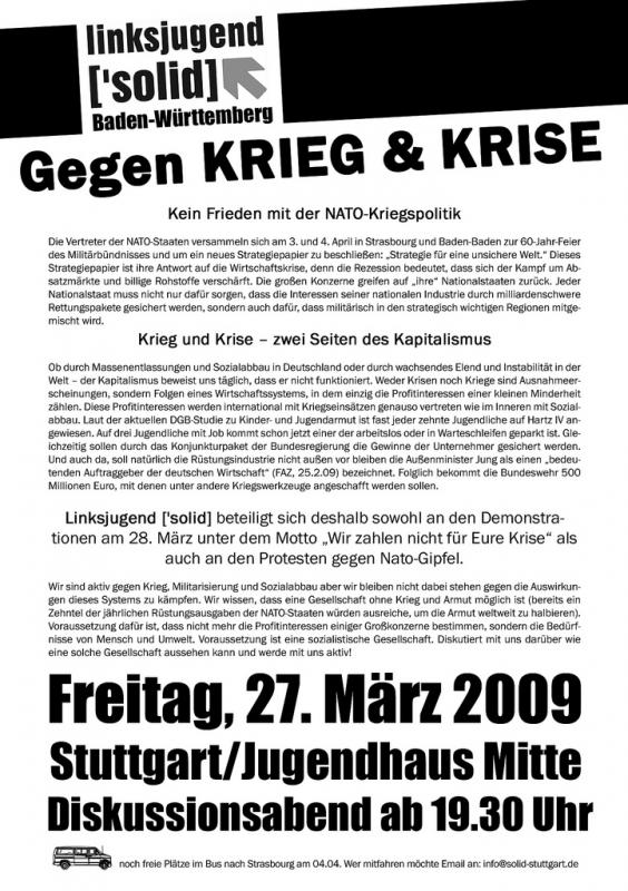 Gegen Krieg & Krise