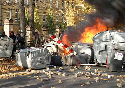 Antifaproteste Göttingen 2005