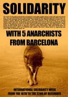 Solidarity with 5 Anarchist from Barcelona